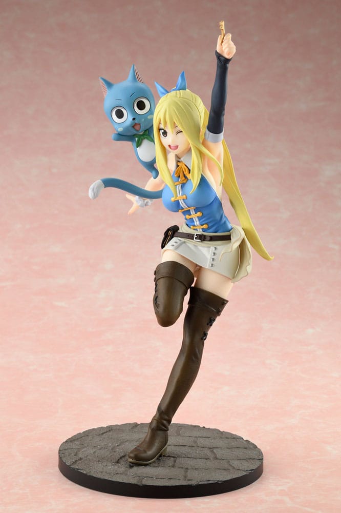 Fairy Tail 1/8 Lucy Heartfilia Wink PVC Statue Ver. 23 cm